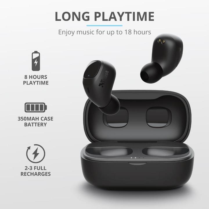 Actual product image Trust Nika Compact Headphones (ANC, 8 h, Wireless)