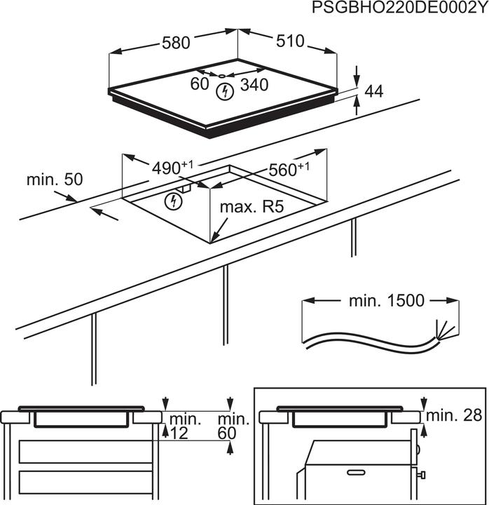 Produktbild Electrolux Gk58tsio
