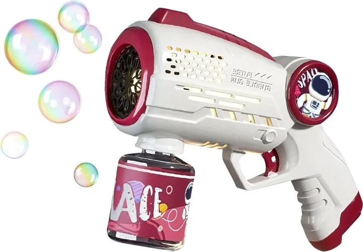 Image du produit Hermex Pistolet à bulles de savon spatial Machine à bulles automatique Bubble Maker