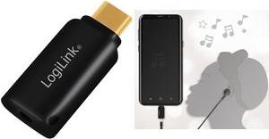 Actual product image LogiLink 3.5 mm USB-C (Digital -> Analog)