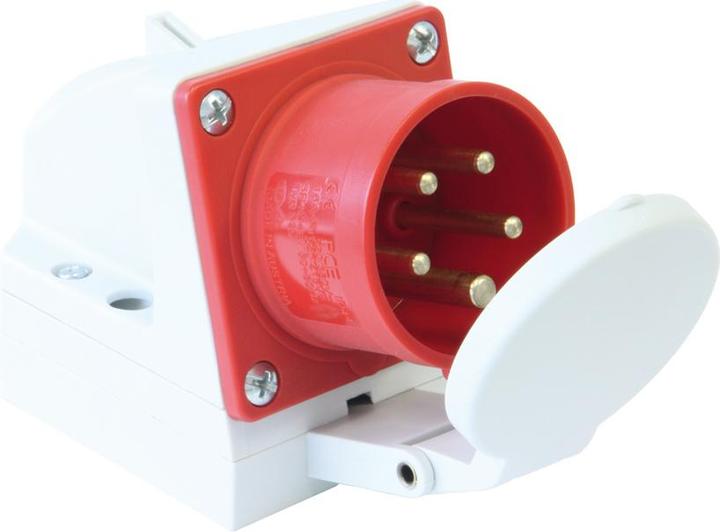 Immagine prodotto PCE 525-6d Prova degli apparecchi a parete. 32A 5p 6h con coperchio incernierato