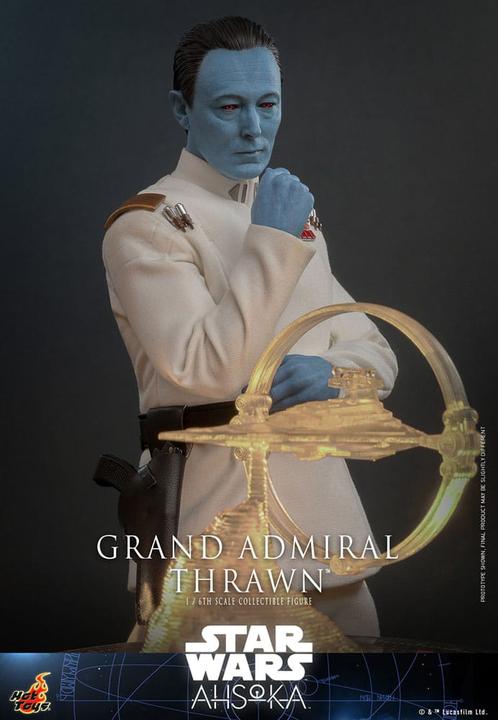 Produktbild Hot Toys Star Wars: Ahsoka Actionfigur 1/6 Grand Admiral Thrawn 32 cm