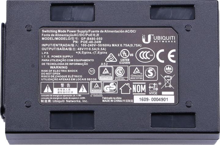Immagine prodotto Ubiquiti PoE-48 Adattatore PoE passivo EU (2 Porti)