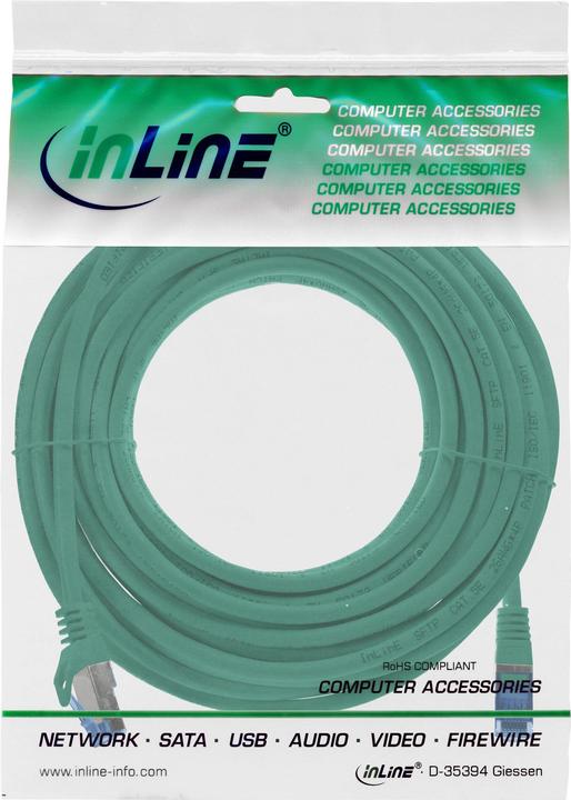 Actual product image InLine Patchkabel (S/FTP, CAT6a, 10 m)
