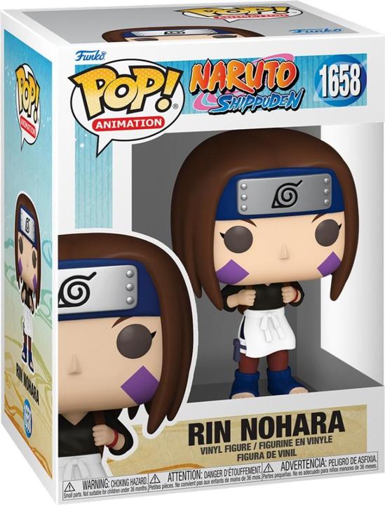 Actual product image Funko Naruto Pop! Animation Vinyl Figure Rin Nohara 9 cm