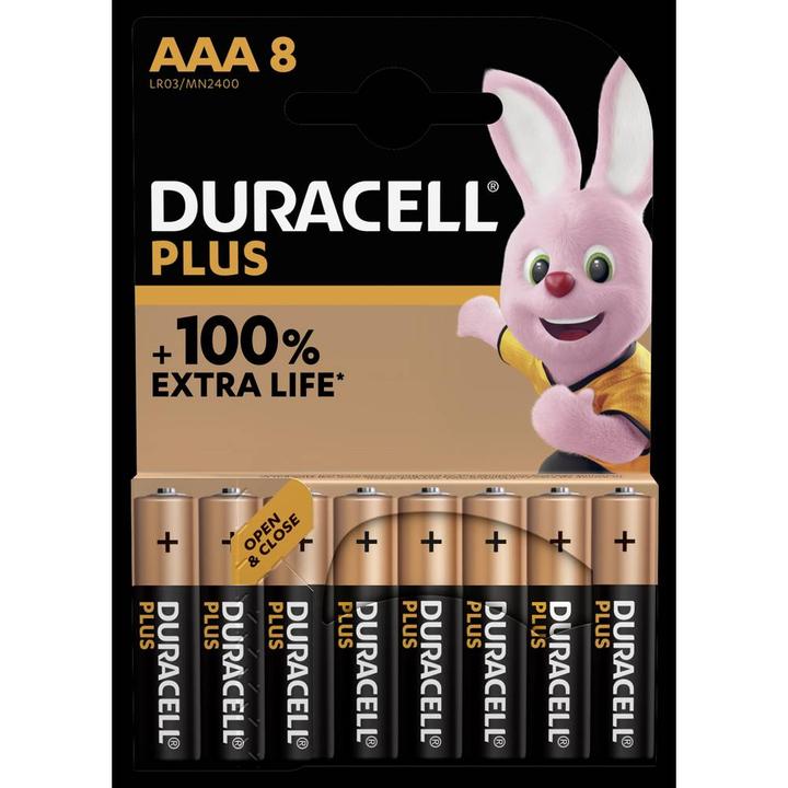 Actual product image Duracell Plus (8 pcs., AAA)