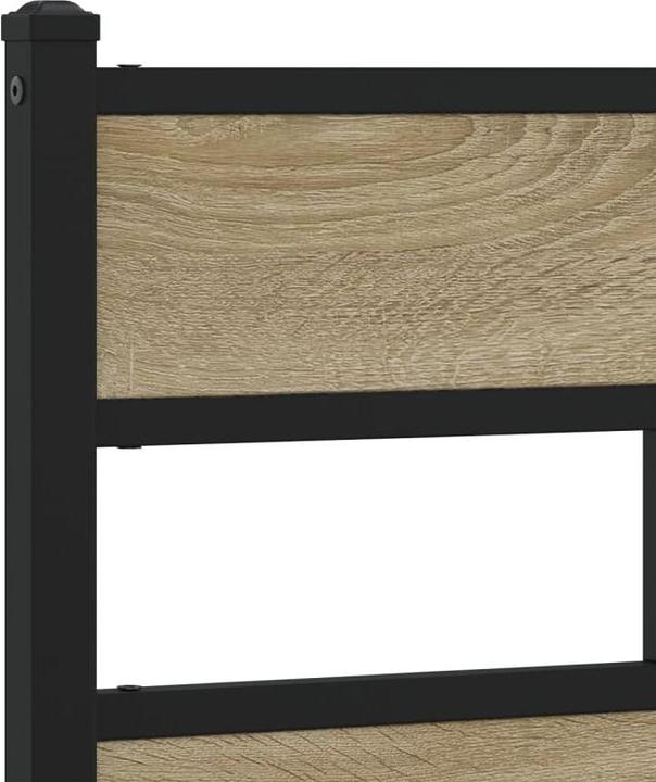 Actual product image VidaXL Bed frame Bed single bed without mattress 90x190 cm wood-based material (90 x 190 cm)