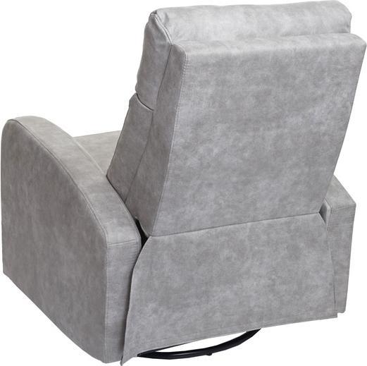 Image du produit Swisshandel24 Fauteuil TV HWC-A54 Premium, Fauteuil Relax à bascule, pivotant Tissu/Textile gris clair
