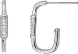 Image du produit Passion Creoles Argent Rhodie - Zirconia (MAT BIJOU)