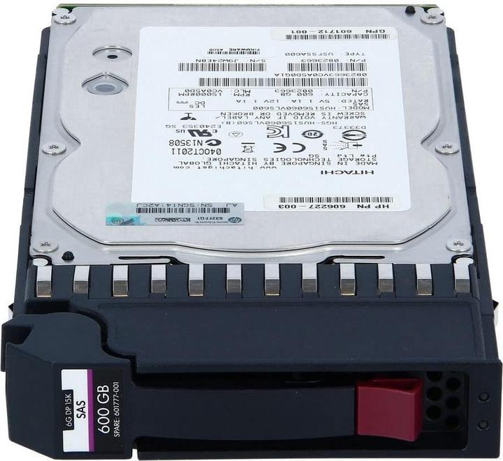 Image du produit HPE HDD 600GB SAS 15,000 RPM (0.60 To, 5.25")