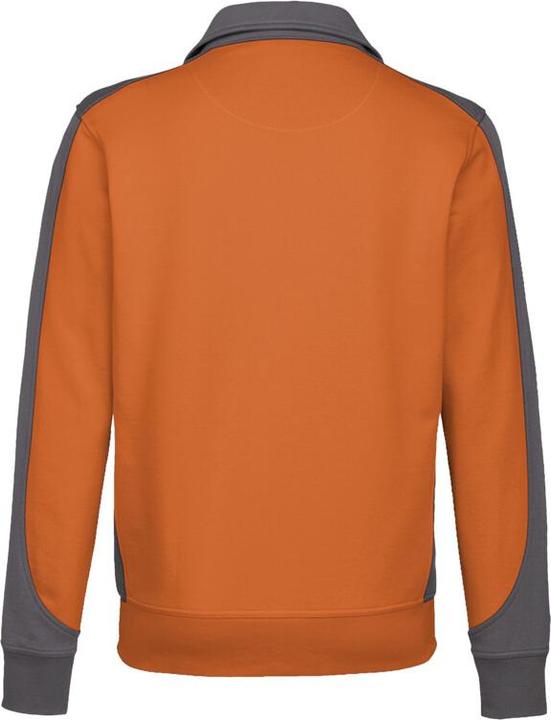 Actual product image Hakro Sweat Jacket Contrast Perf orange/anthracite Gr.XXL (XXL)