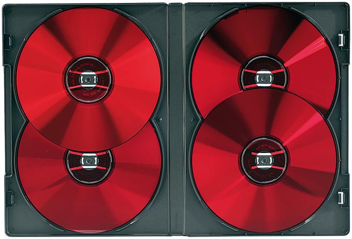 Produktbild Pearl CD/DVD Soft Hülle für 4 DVDs (10er-Set)