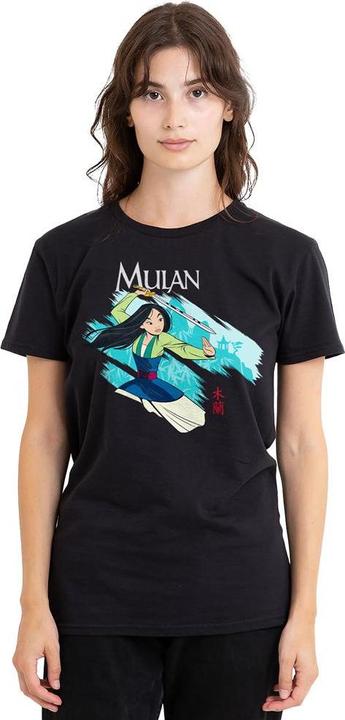 Actual product image Mulan Unisex Adult Sword In The Wind T-Shirt (XXL)