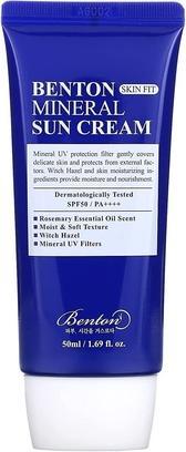 Immagine prodotto Benton Crema Solare Minerale Skin Fit (Crema solare, SPF 50, 50 ml)