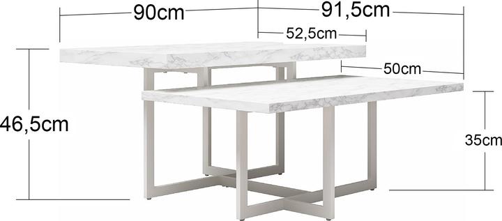 Immagine prodotto CosmoLiving Brielle (52 x 90 x 46 cm)