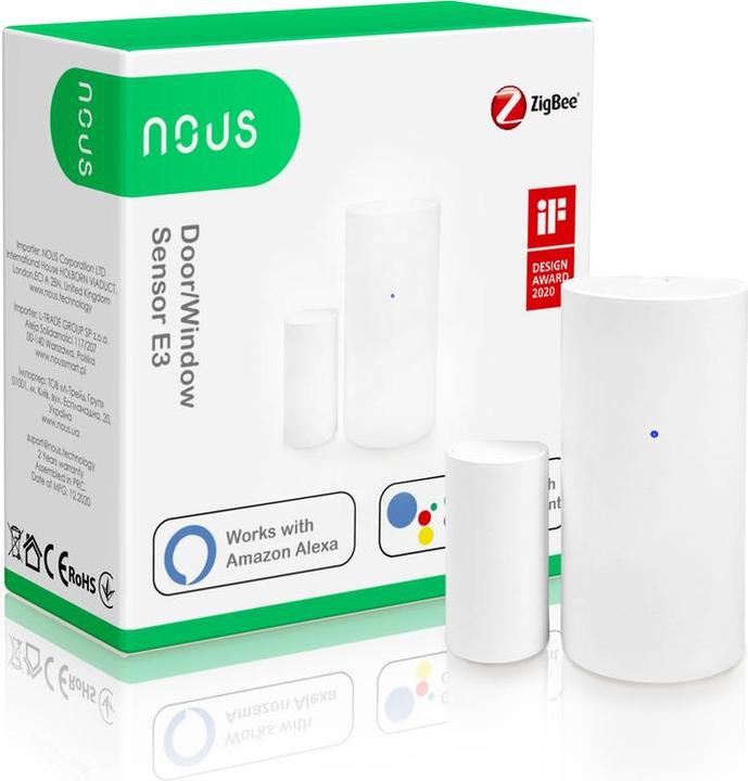Nous Smart Door & Window Sensor E3 ZigBee