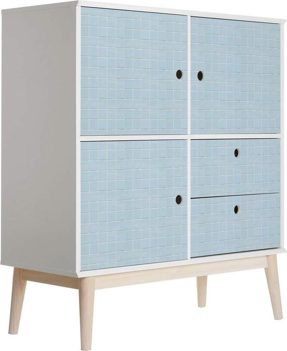 Immagine prodotto Trenddeko Piastrelle Azzurro (100 x 100 cm)