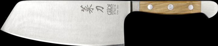 Image du produit Güde Solingen Couteau de cuisine Alpha Chai Dao Olive 16 cm (16 cm)