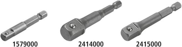 Produktbild wolfcraft wolfcraft 1 Stecknuss-Adapter Aufnahme 1/2, l=72mm (1/2")