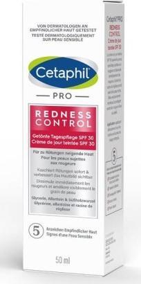 Actual product image Cetaphil Pro Redness Control tinted day care SPF30 (50 ml, Tinted Day Cream, SPF 30)