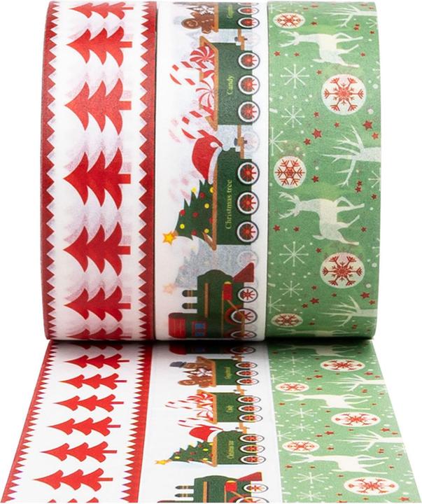 Produktbild Colorations Washi Tape Weihnachten 3 Rollen, 5mtr.