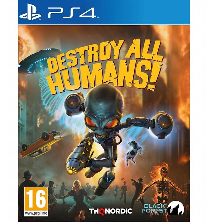 Actual product image THQ Destroy all Humans! (PS4, FR)