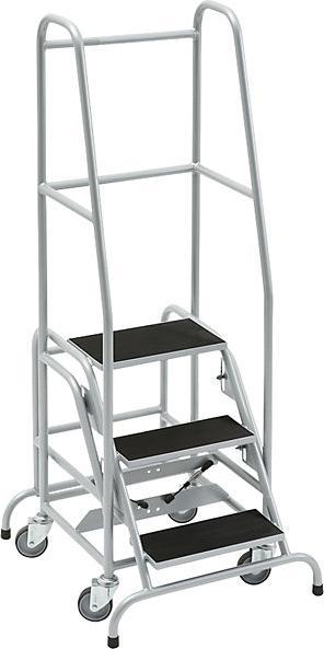 Image du produit eurokraft pro Escabeau mobile (Échelle deux plans, 76.50 cm)