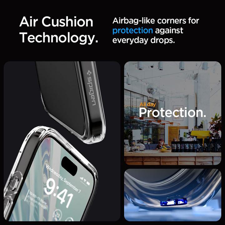 Produktbild Spigen Ultra Hybrid iPhone 15 Pro Max 6,7" crystal clear (Apple iPhone 15 Pro Max)