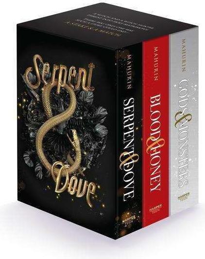 Immagine prodotto Serpent & Dove 3-Book Paperback Box Set: Serpent & Dove, Blood & Honey, Gods & Monsters (Inglese, Shelby Mahurin, 2022)