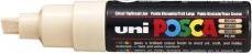 Actual product image Posca Marker PC-8K wedge tip (Beige, 8 mm, 1 x)