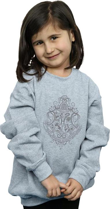 Actual product image Girls Hogwarts Draco Dormiens Crest Sweatshirt (128)