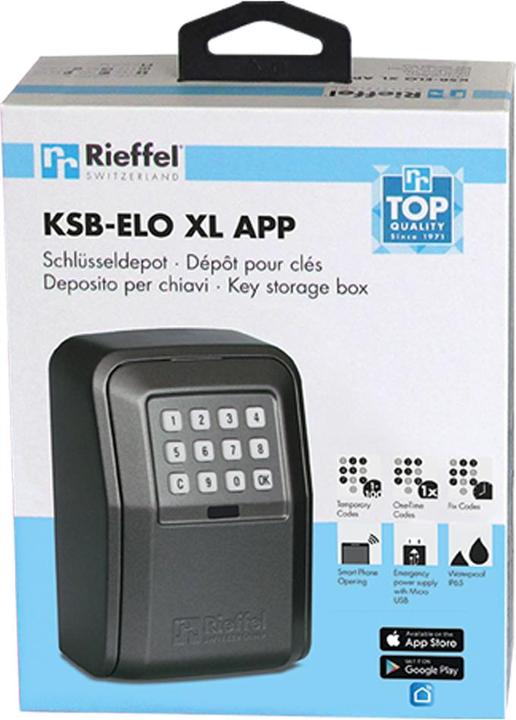 Produktbild Rieffel Schlüsseldepot mit Bluetooth KSB-ELO XL APP