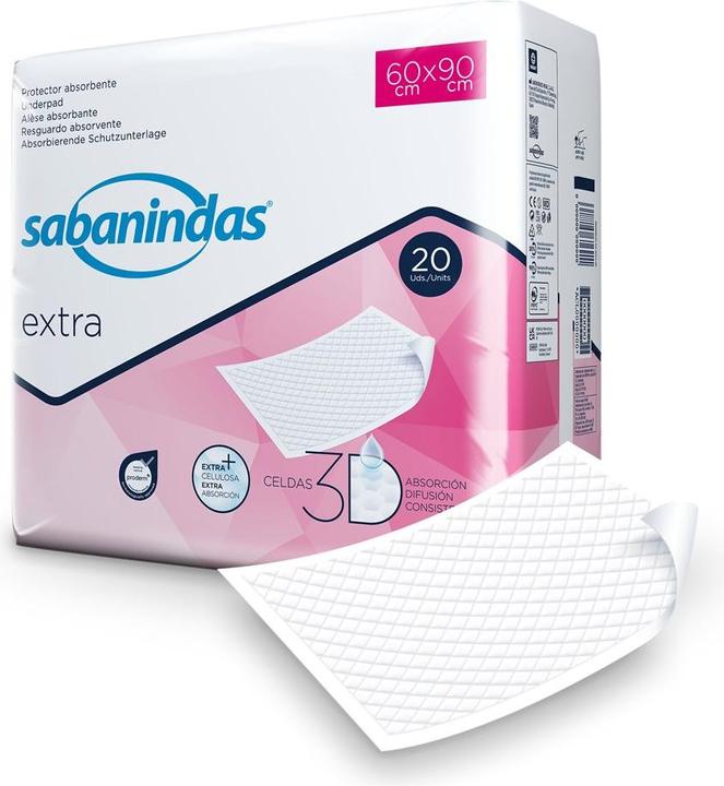 Image du produit Sabanindas Housse de lit Extra (60x90 cm) (20 x)