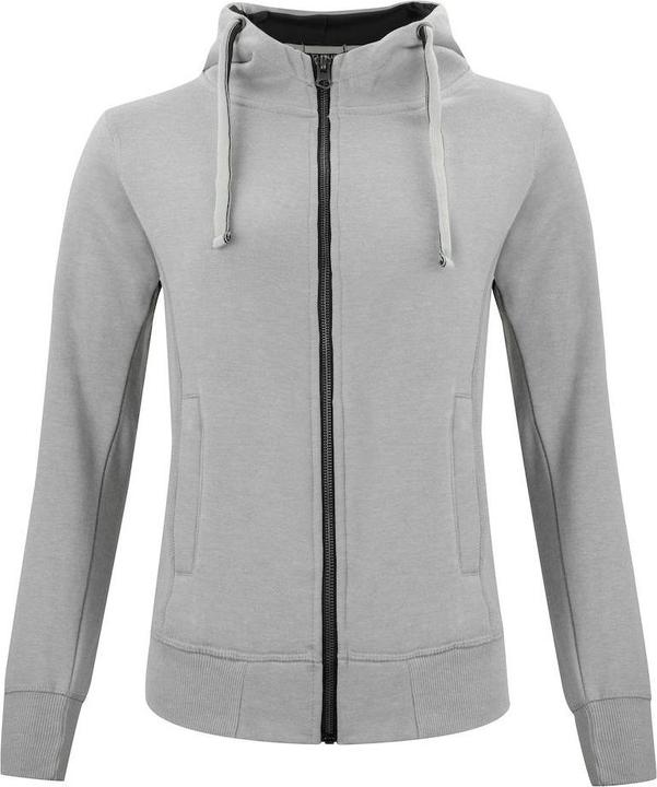Clique Classic Hoodie mit durchgehendem Reissverschluss