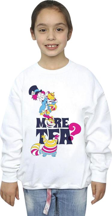 Produktbild Disney Mädchen Alice im Wunderland Mehr Tee Sweatshirt (140, 146)