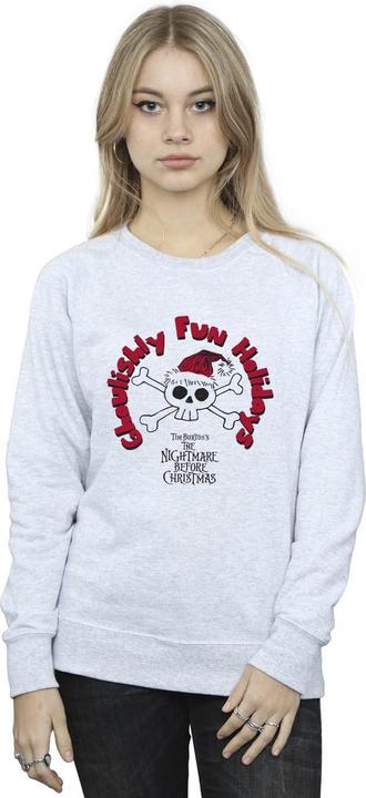 Produktbild Disney The Nightmare Before Christmas Ghouishly Fun Holidays Sweatshirt (5XL)
