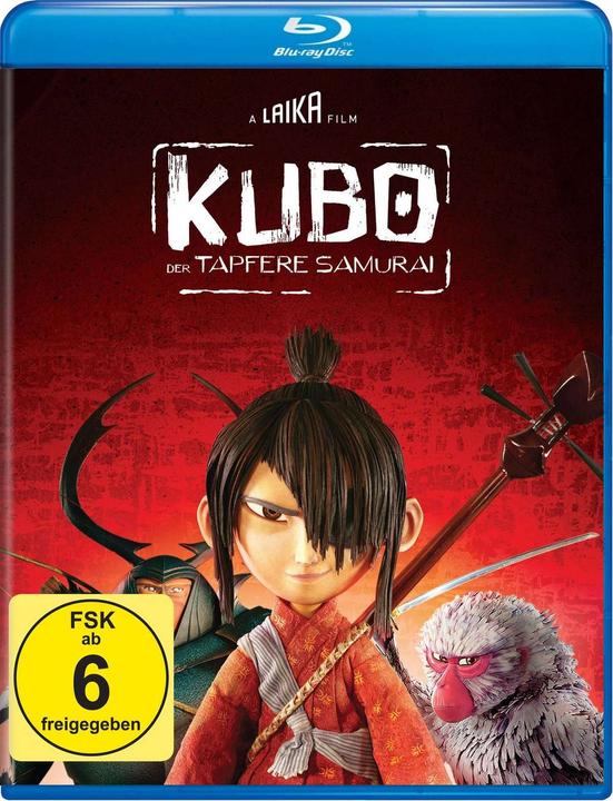 Image du produit Plaion Kubo - Le vaillant samouraï (Blu-ray, 2016, Allemand)