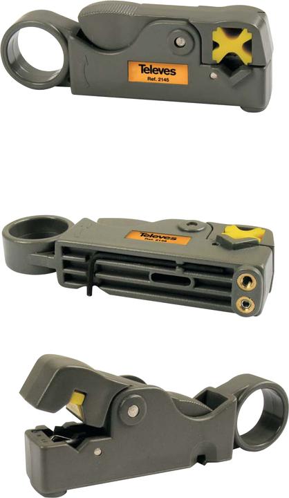 Actual product image Televes Germany GmbH Cable Stripping Tool f.Crimp/Press Technology FCS10 (300 mm)