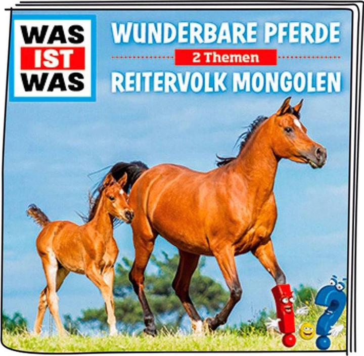 Actual product image Tonies What is what - Wonderful horses/riding people Mongols (German)