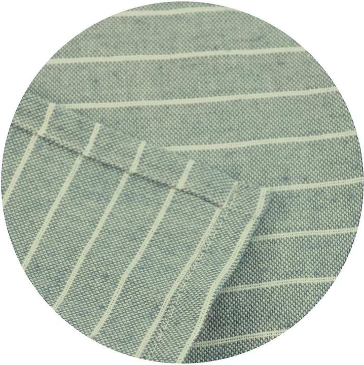 Produktbild Casativo Sofadecke gestreift aus 80% Baumwolle und 20% Polyester, beige, 160 x 260 cm (160 x 260 cm)