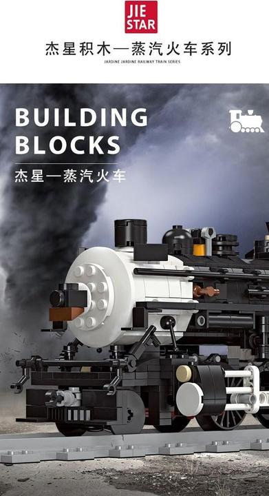 Actual product image Jie Star The CN5700 Steam Train
