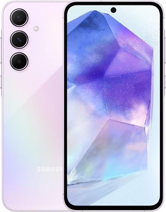 Produktbild Samsung DUPLIKAT Galaxy A55 (256 GB, Awesome Lilac, 6.60", SIM + eSIM, 50 Mpx, 5G)