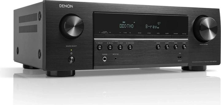 Productafbeelding Denon AVR S670H *zwart* 5.2 Netwerk 8K AV-receiver met HEOS ingebouwd (5.1 kanalen, AM, FM)