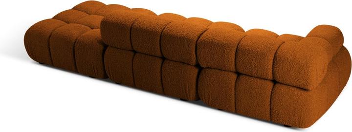 Image du produit Micadoni Canapé Modulable Gauche en Velours, "Bellis", 4 Places, 282x94x70 Fabriqué en Europe (2 places, 3 places, 4 places)