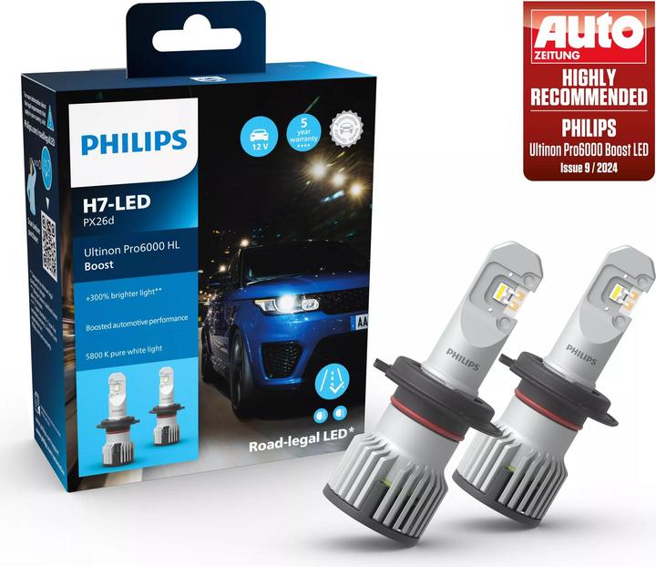 Produktbild Philips Ultinon Pro6000 Boost (H7)