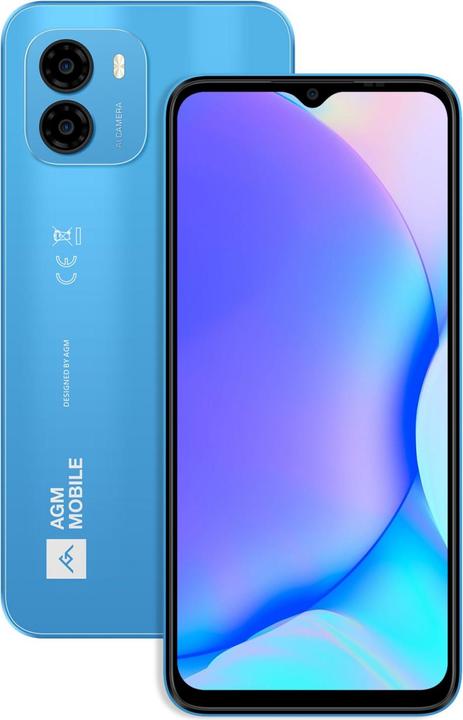 Actual product image AGM NOTE N1 8/128GB VIVID BLUE (128 GB, Blue, 6.52", Dual SIM, 50 Mpx)