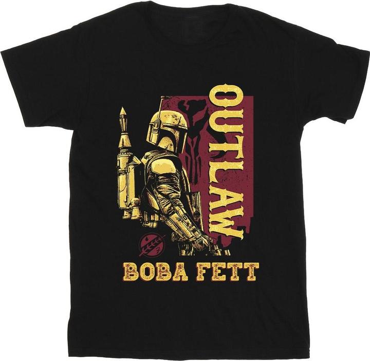 Produktbild Star Wars The Book Of Boba Fett Distressed Outlaw TShirt (M)