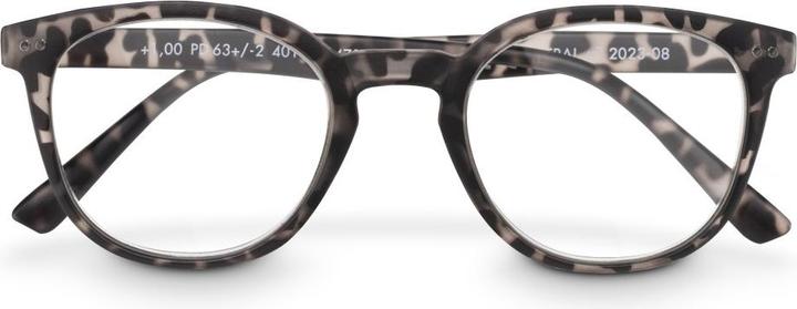 Image du produit Hama Lunettes de lecture, plastique recyclé, Demi-Brun Matt, +3,0 dpt (+3)