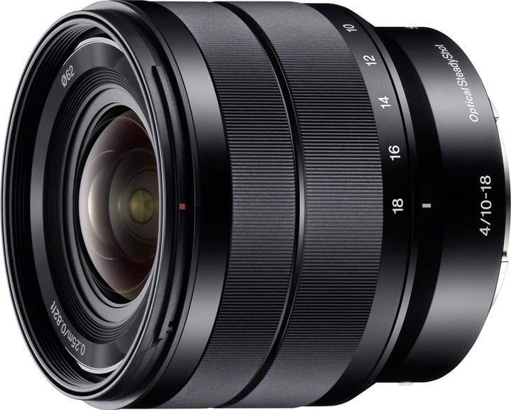 Sony E 10-18mm f/4.0 OSS E-Mount E-Mount (Sony E, APS-C / DX)
