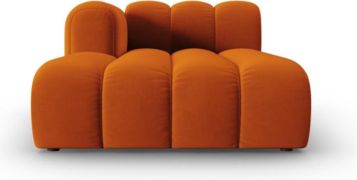 Actual product image Micadoni Velvet Chaise Longue Left, "Lupine", 2 Seats, 117x177x70Made in Europe (Chaise longue)